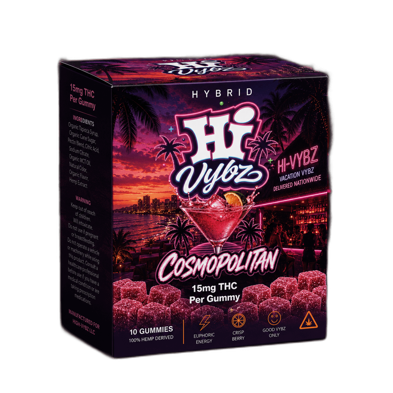 Cosmopolitan Hi-Vybz gummies